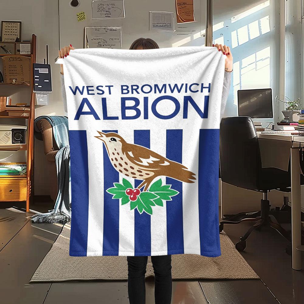 WestBrom Blanket, High quality Comfortable for All Seasons, Home Decor, Warmth and Comfort