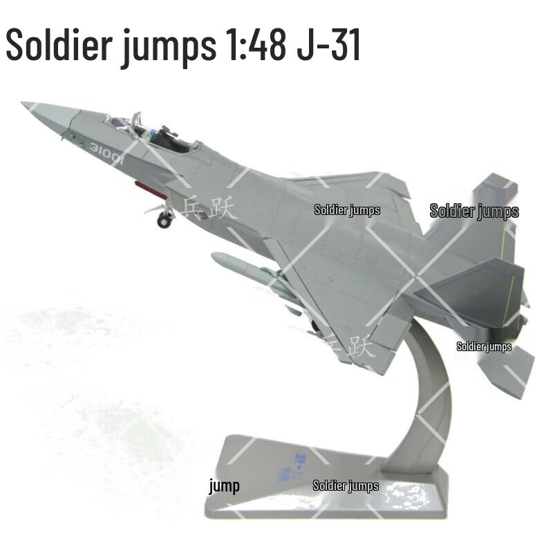 J-31 Fighter Jet Scale Model
