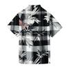 Men's Casual Loose Fit Hawaiian Short Sleeve Shirt Button Down Tropical Print Lightweight Summer Shirt for Beach Vacation and Daily Wear