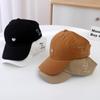 High Ponytail Children's Baseball Cap Love Heart Embroidery Baby Peaked Cap Kids Sun Hat  Playing