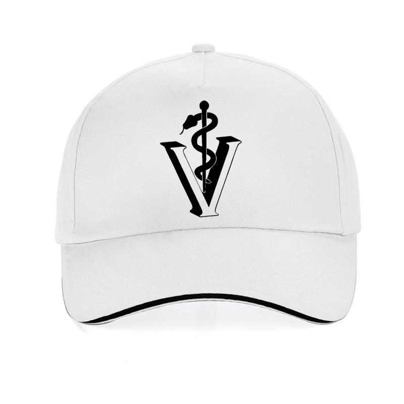Unisex Veterinarian Baseball Cap Animal Care Hero Cartoon Print Adjustable Snapback Hat Funny Vet Gift Outdoor Leisure Cap For