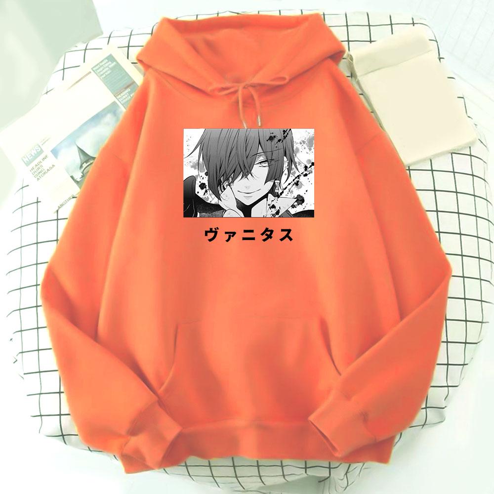 Vanitas no Carte Hoodie Comic Oversize Sweatshirt Wo Unisex Vintage The Case Study of Vanitas Hoodies Mode Unisex Harajuku y2k Tops