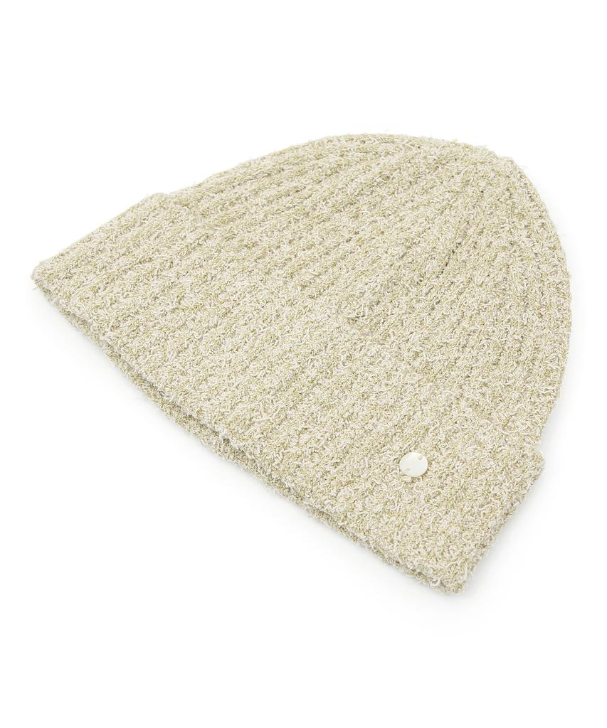 Eondeokeonteulolseutyudio Cotton Summer Beanie Stick Rib Beanie / Pop Cotton / Melange Olive