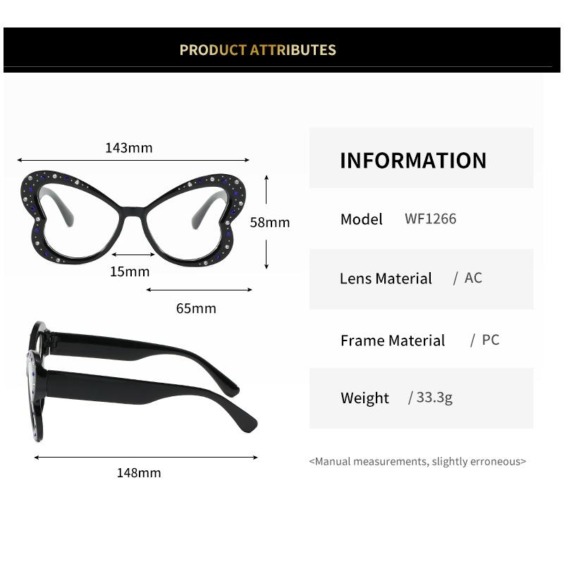 Anti-blue Light Glasses Butterfly Shape Eyewear Women Men Artistic Sense Eyewear Blue Light Blocking Man Lady Computer Eyeglas