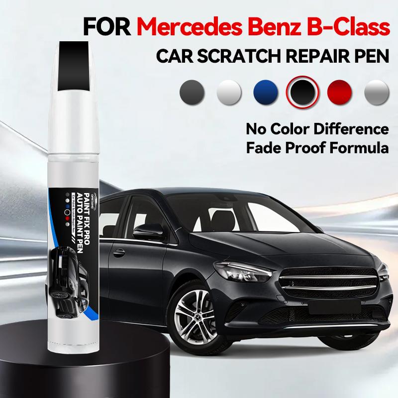 Für Mercedes Benz B-Klasse 2005-2025 W245 W242 W247 Lackreparaturstift Ausbesserungsstift Kratzerentferner DIY Autozubehör Schwarz Weiß