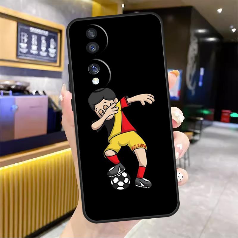 

Morocco Football Dabbing Soccer Girl For Honor Magic 7 Lite 5 6 8 Pro Case For Honor Win RT X9c X9a X9b X8b X8c 200 400 50 70 90 Honor 200 Pro