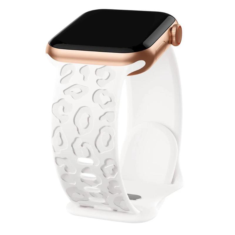 Band for Apple Watch Strap 44mm 40mm 49mm 45mm 41mm 46mm 42mm Correa Engraved Bracelet Iwatch Series 11 Se 3 6 7 8 9 Ultra 2 10