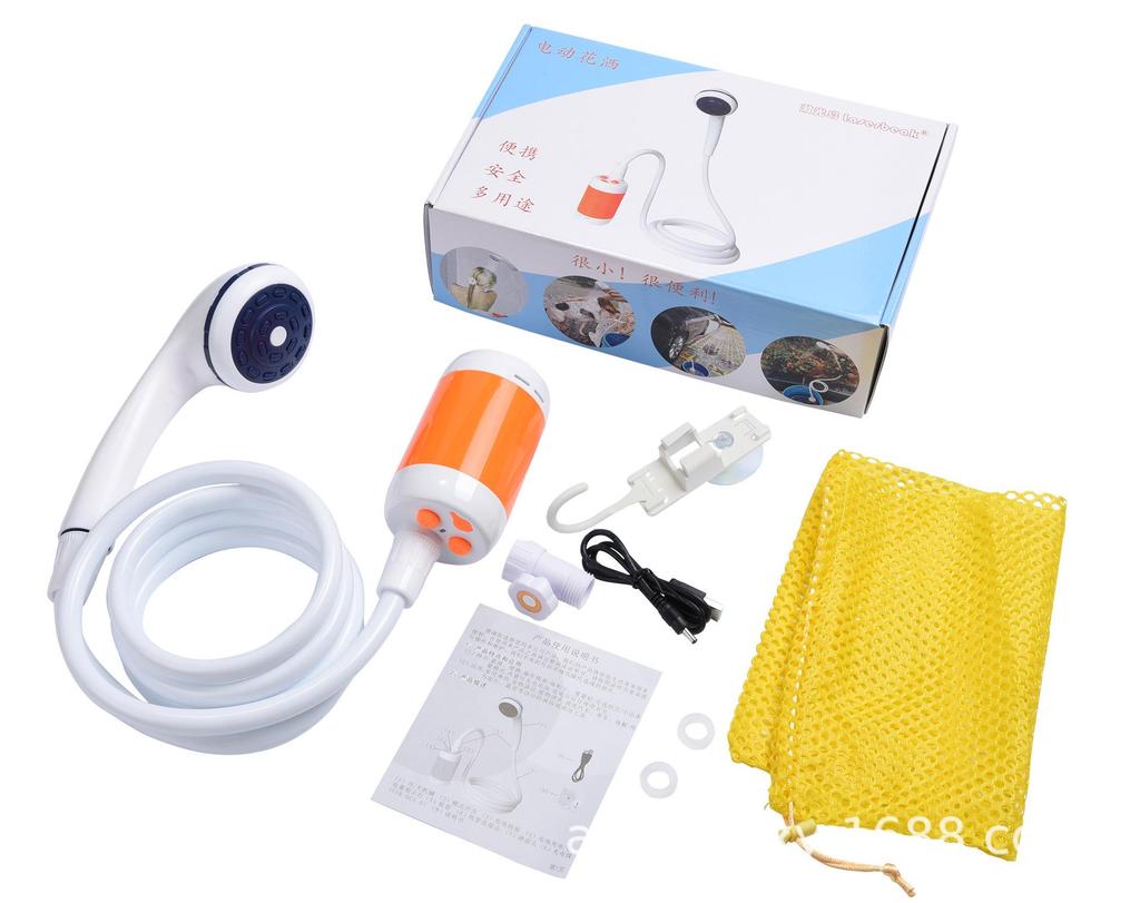 Electric Shower Head for Pet and Outdoor Camping Bathing