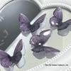 2023 High-Quality 39mm 3D Purple Star Fritillary Card with Luxury Design