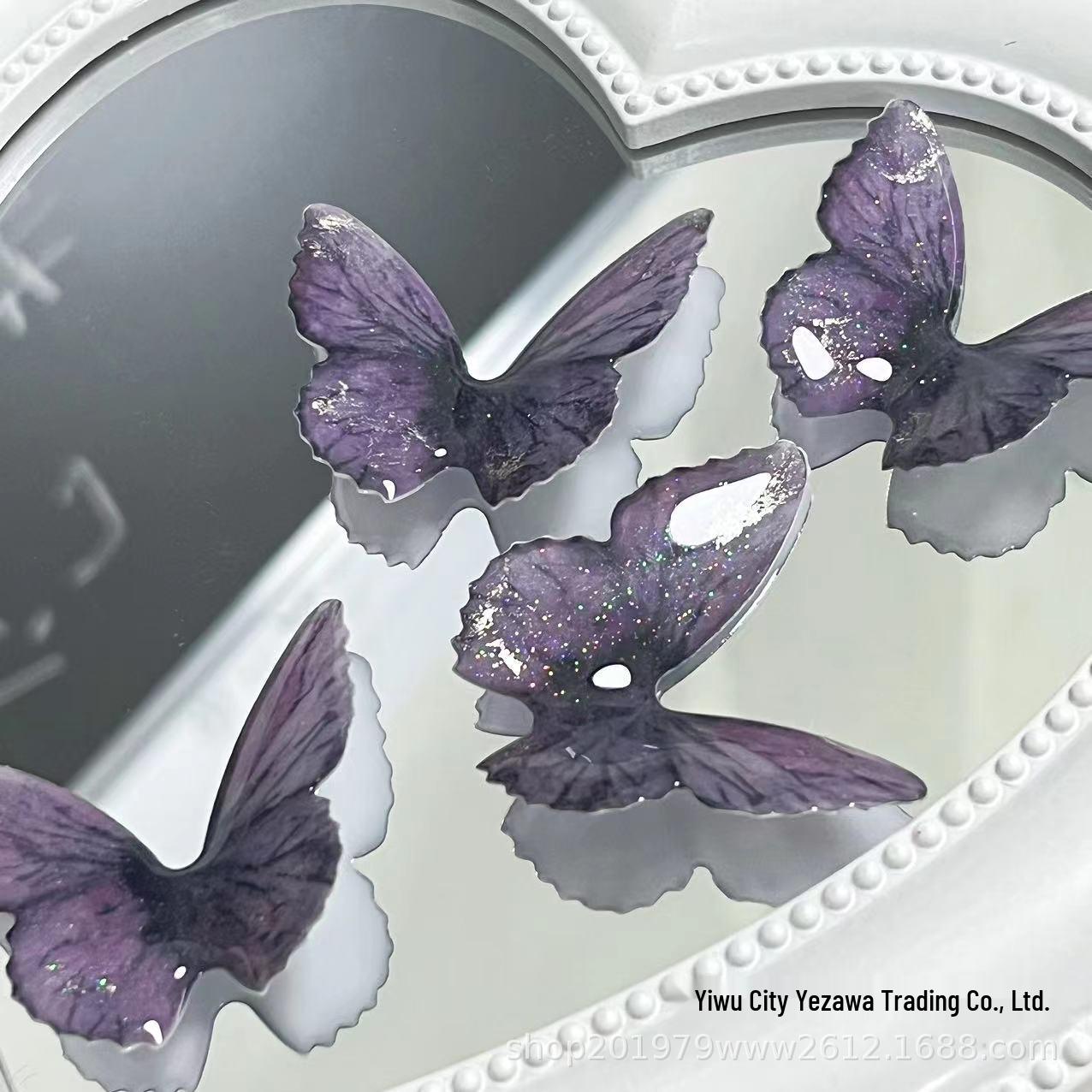 

2023 Высококачественная 39-мм 3D фиолетовая карточка «Звездный рябчик» с роскошным дизайном Approx. 39mm