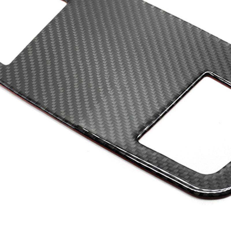 For BMW 3 Series E90 2005 - 2009 2010 2011 2012 Carbon Fiber Car Interior Dashboard Air Conditioner Outlet Vent Cover Trim