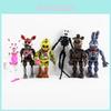 Charming 19cm Fnaf Five Nights At Freddy's 6pcs Collectible Figures For Children