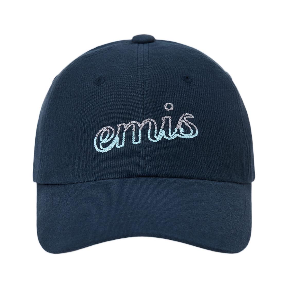 Emis Chain Stitch Ball Cap Navy ONE SIZE