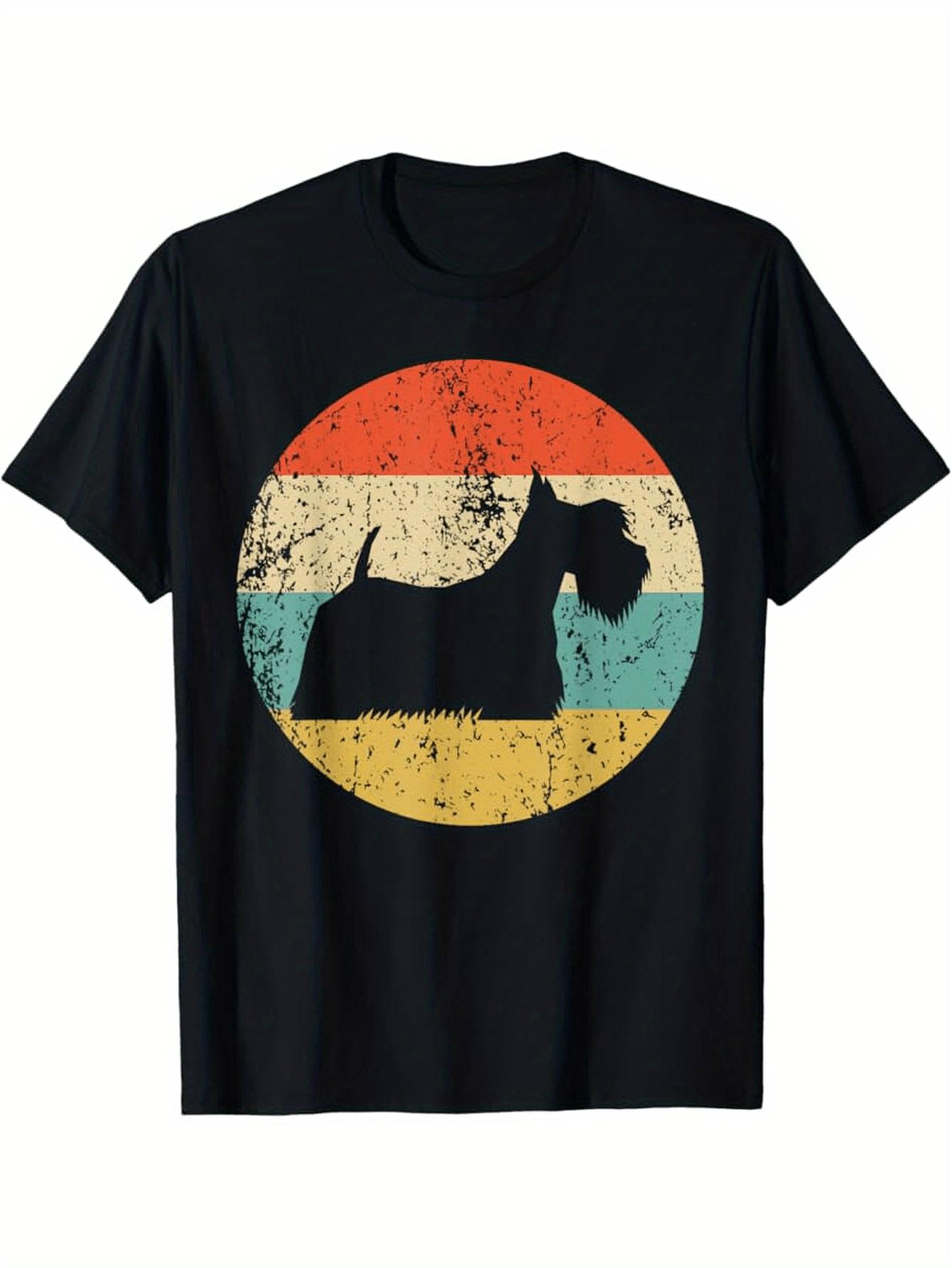 

Cartoon Colorful Silhouette Pattern T Shirt Women Comfortable Loose T-Shirt Summer Casual Women Fashion Short Sleeve Clothes ... S разноцветный
