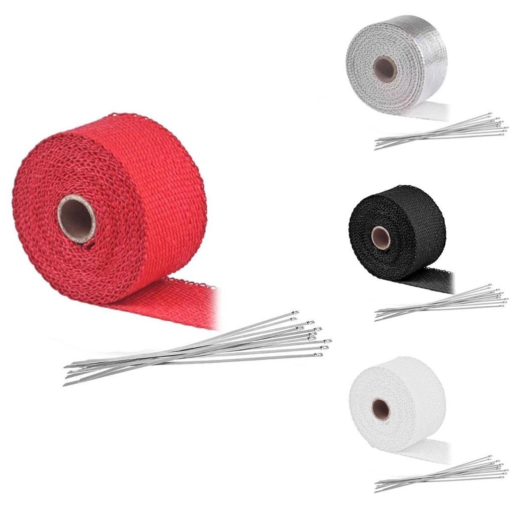 High-temperature Resistant Motorcycle Exhaust Pipe Heat Insulation Tape With Variety Of Colors