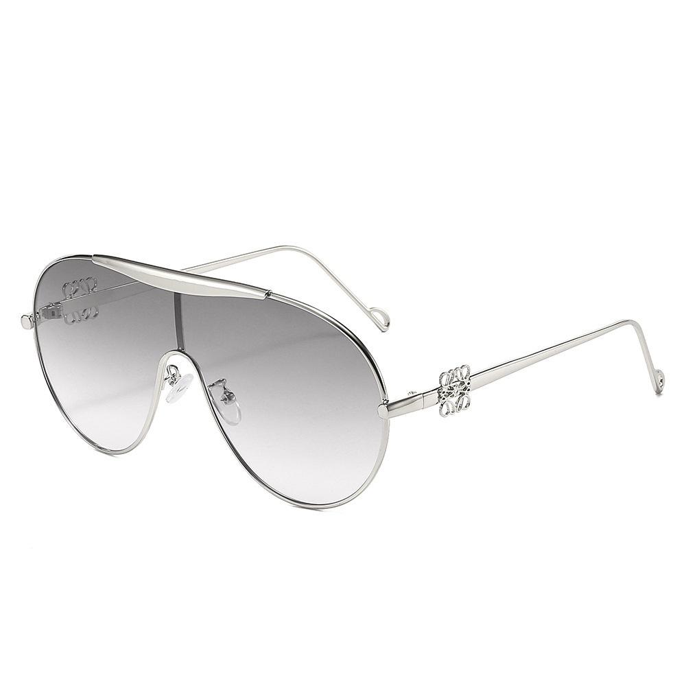 

JYL TS Sunglasses UV Metal Large Frame Style/3719 B-1274 джинсовий синього кольору
