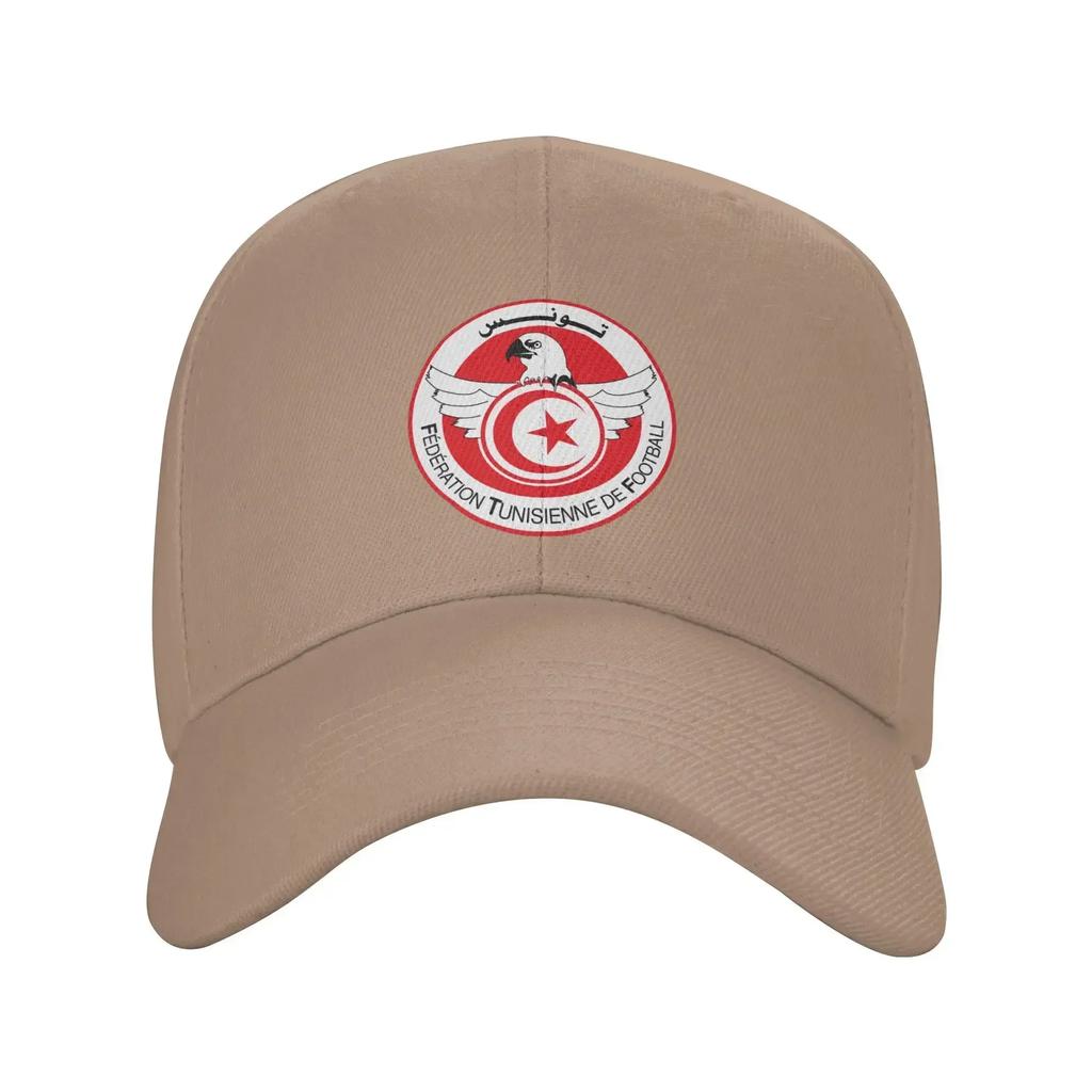 Custom Punk Tunisia Soccer Football Baseball Cap for Women Unisex Breathable Dad Hat Sports