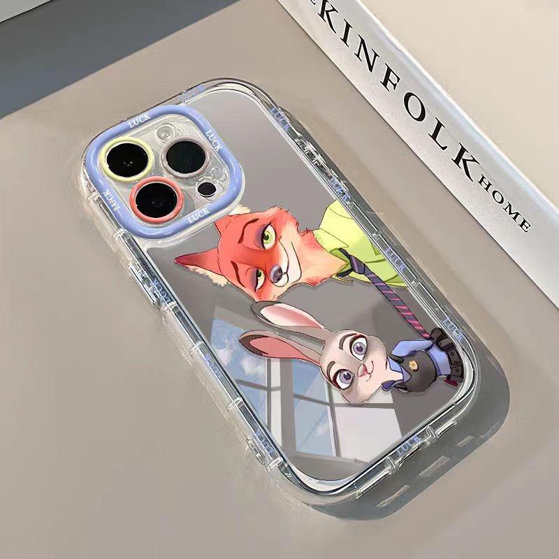

Cartoon Rabbit iPhone Case for 13, 14, 15 Pro Max, 16 Pro, and iPhone 17 12 Pro Max