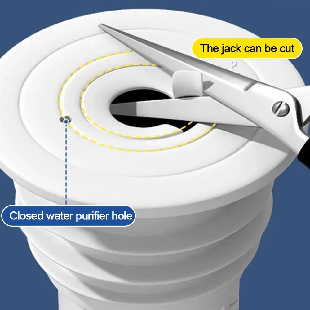 Silicone Drain Pipe Drains 2colors Sewer Sealing Plug Drain Trap Bathroom Accessories