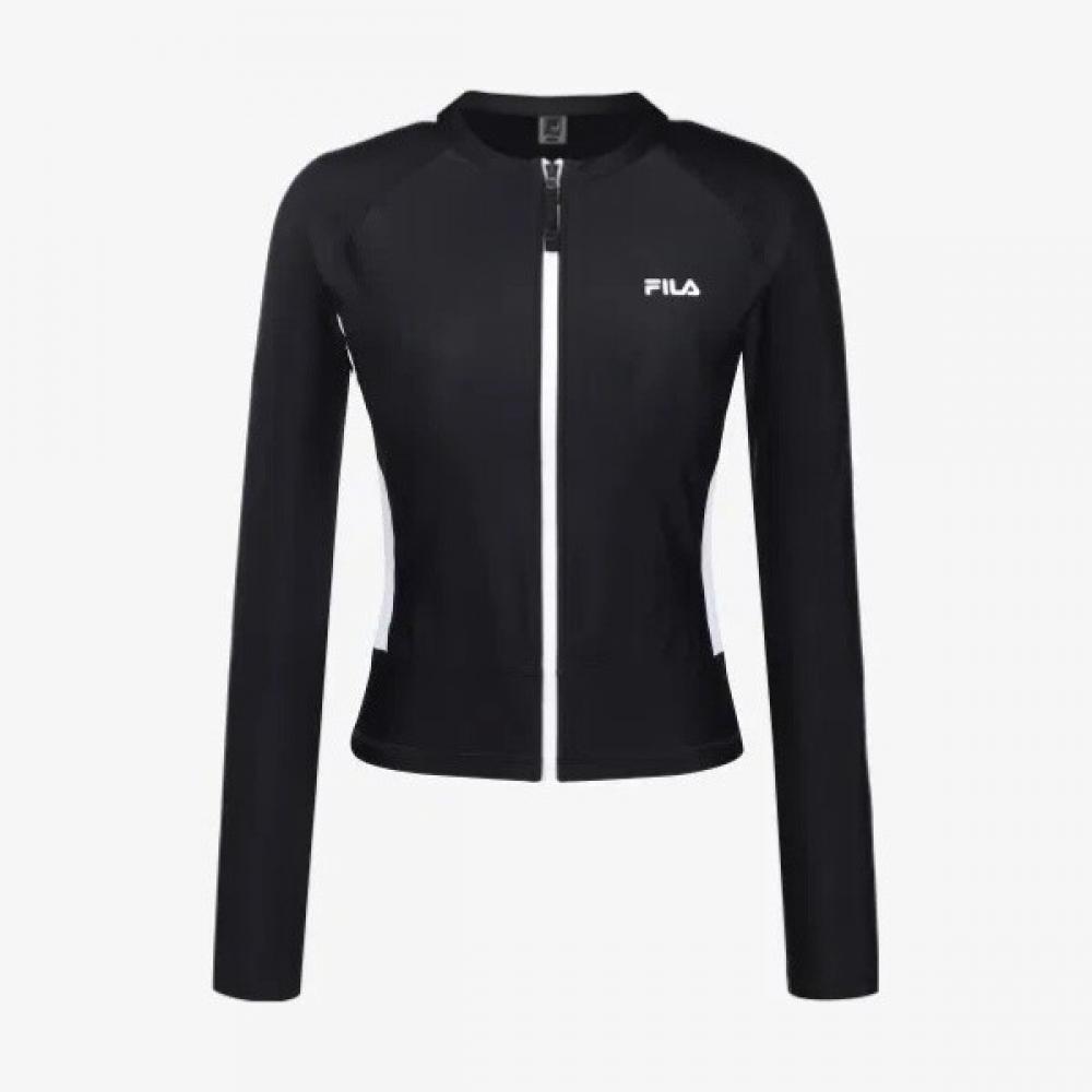 Fila Zip Up Rash Guard Fs2rtg2451fblk 95(M)