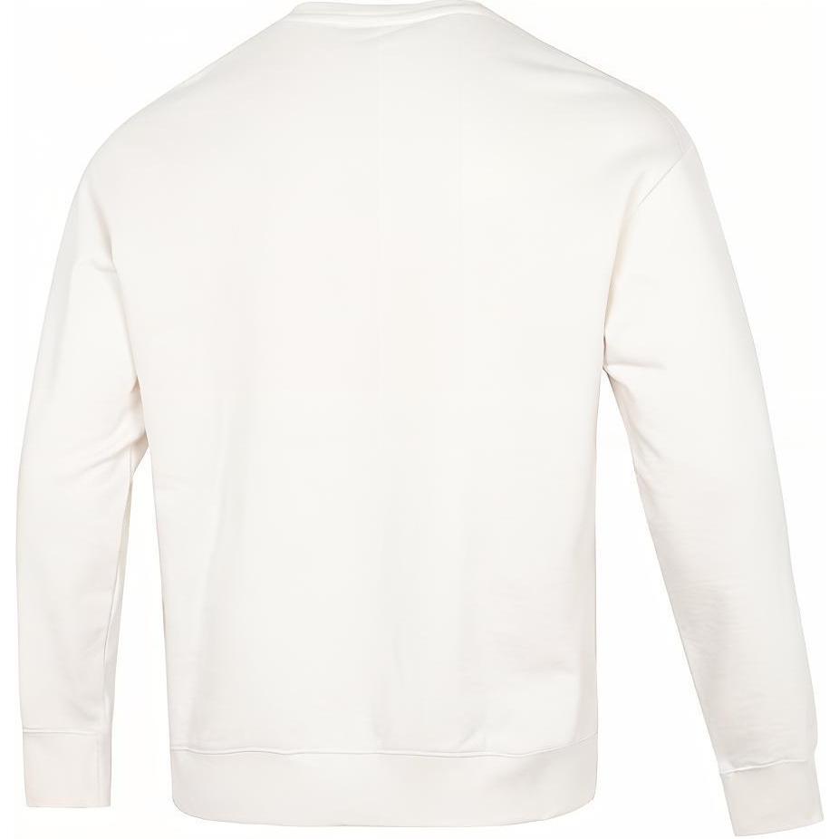PUMA Winterized Simple Solid Color Sports Casual Pullover Sweatshirt Men tops White 539908-93