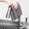 10pcs/set Thickened Cleaning Cloth No Trace No Watermark Reusable Microfiber Rag Quickly Clean Towels Scouring Pad