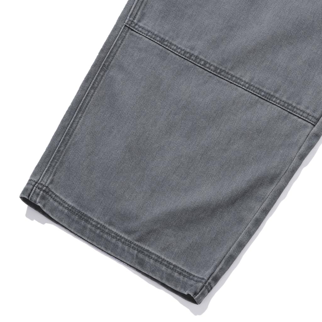 FILLUMINATE Tactical Double Knee Work Pants - Grey