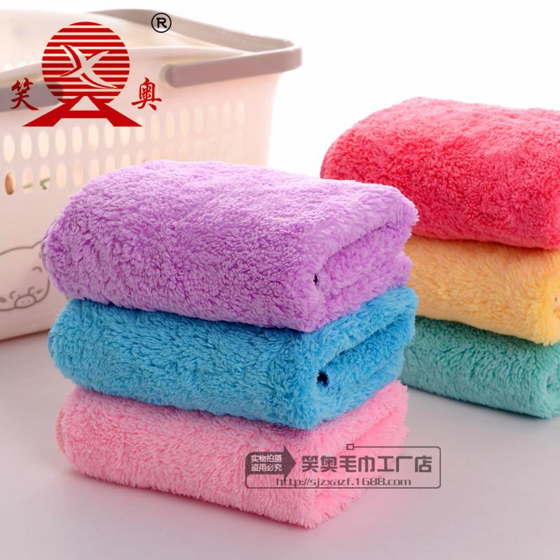 500G Double-layer Composite 30 * 40 Microfiber Square Towel, Car Towel, Strong Absorbent Cleaning Towel