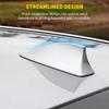 NEW Universal Auto Car Roof Radio Signal AM/FM Shark Fin Aerial Antenna Silver