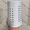 Drain Tube Cutlery Holder Organizer Drainer with Multiple Drainage Holes Stainless Steel Anti-Rust Chopstick Storage Box for Kitchen Tableware Storage