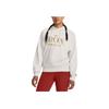Under Armour Letter Print Hooded Long Sleeve American Sweatshirt Women sweatshirt Beige 1380186-114
