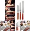 Thickening Various Cream Spatula Curved Scraping Cake Mounting Baking Tools