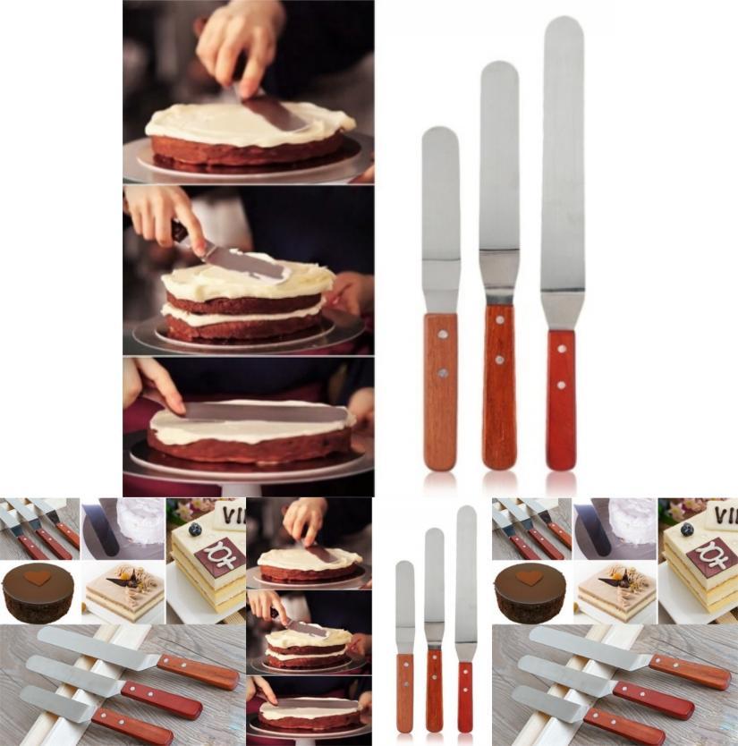 Thickening Various Cream Spatula Curved Scraping Cake Mounting Baking Tools