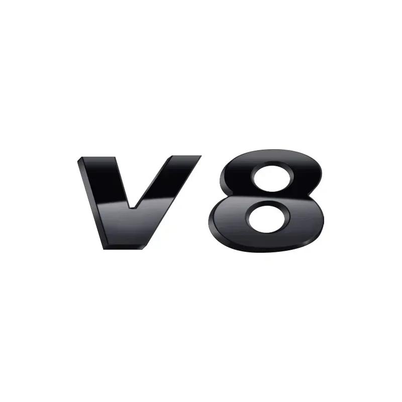 W134W1331pcs Chrome 3D ABS PASSAT TSI TDI V6 V8 Letters Car Rear Tail Trunk Body Side Fender Badge Logo Emblem for Volkswagen B5 B6 B7