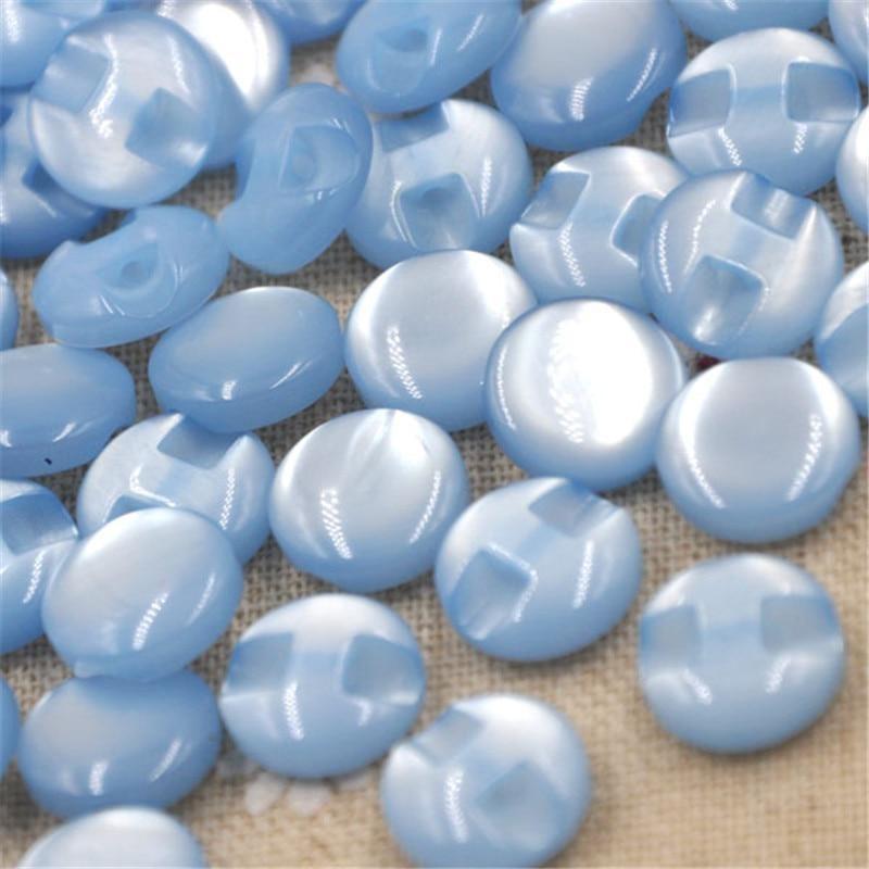 50pcs 12.5mm Resin Shirt Buttons Pearl Buttons Sewing Accessories DIY Crafts