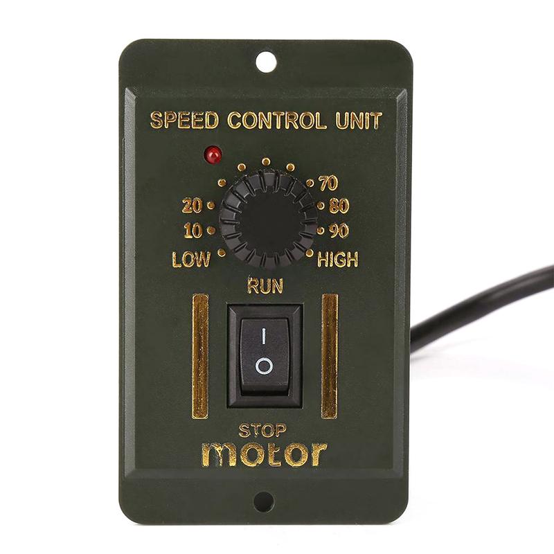 5K 1.2cm Shaft Gear Motor with Speed Controller| 120w Packaging Machine Motor with Speed Controller