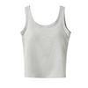 Women Sleeveless U Neck Tees T Shirt Ladies Tee Shirt Street Vest Wear Top