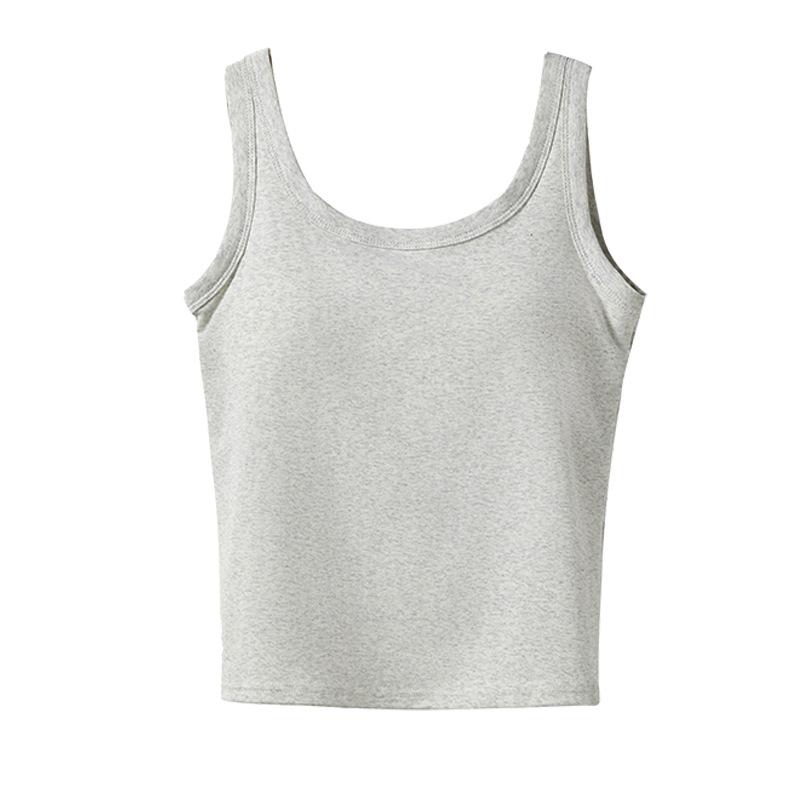 Women Sleeveless U Neck Tees T Shirt Ladies Tee Shirt Street Vest Wear Top