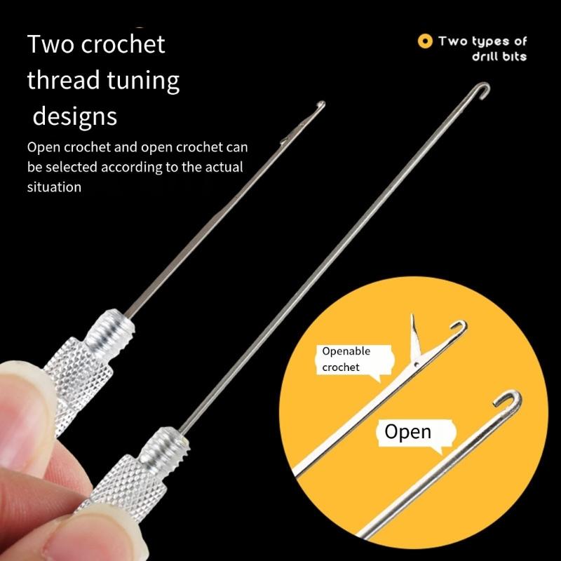 5Pcs Fishing Baits Needle Fishing Baiting Needle Hook Needle Carps Fishing Baiting Rig Tool Fishing Needle for Fishing