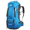 60L Outdoor Sports Hiking Bag Climbing Travel Duffel Bag 210 Polyester Camping Backpack with Rain Cover