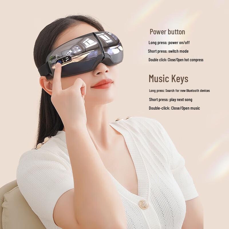 Misida Smart Visible Eye Massager with Constant Temperature Hot Compress