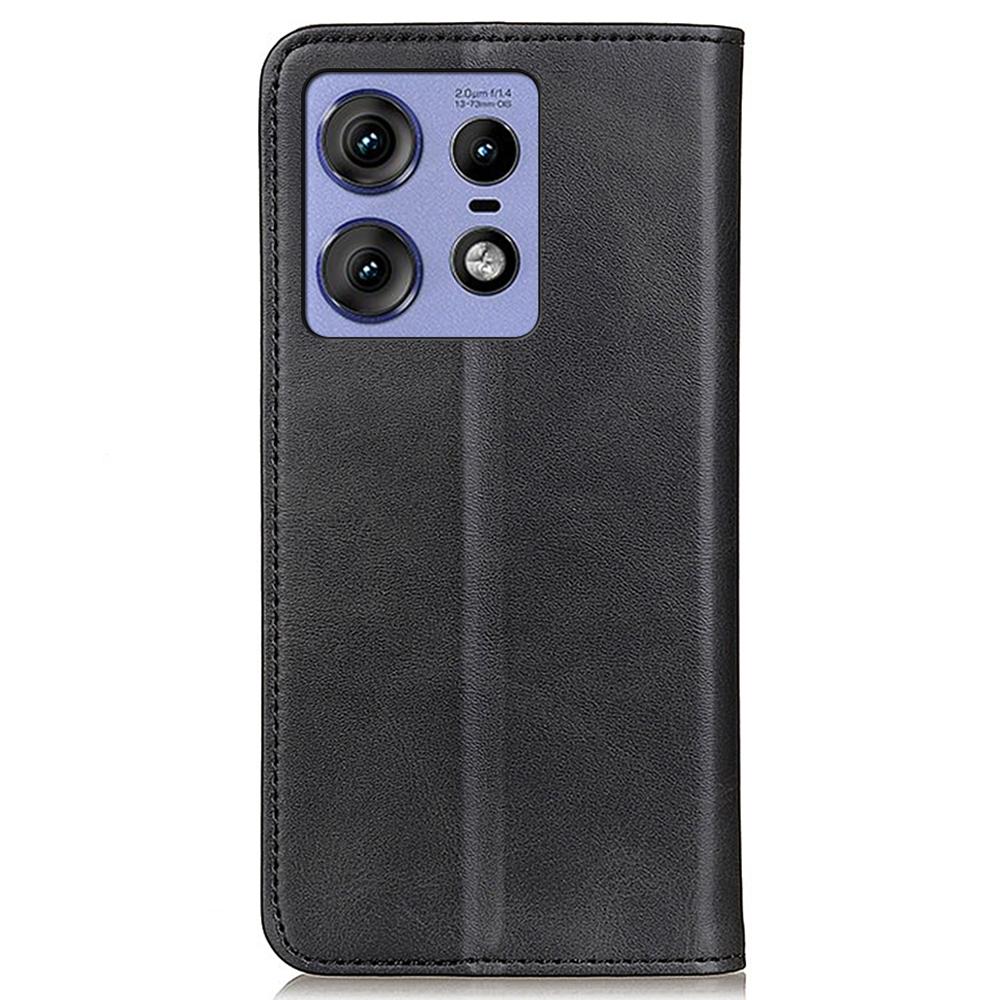 For Motorola Edge 50 Pro 5G Case Split Leather+TPU Stand Phone Cover Magnetic Closing
