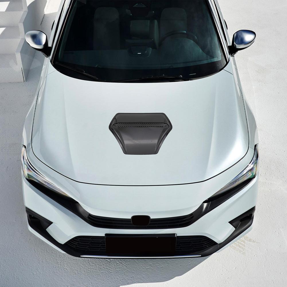 Car Engine Vent Trim Cover Fake Air Outlet Body Sticker Adhesive Simulation Air Flow Intake Hood Bonnet Cover Decoration