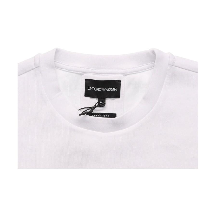Emporio Armani Logo Crewneck Sweatshirt Men sweatshirt White 8N1MD1-1JHSZ-0100