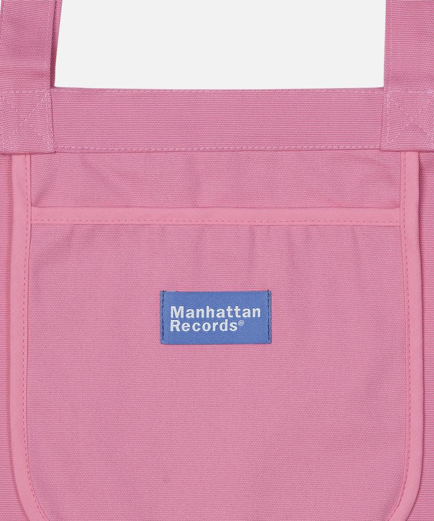 Manhattan Records Mr Classic Logo Canvas Eco Bag - Pink