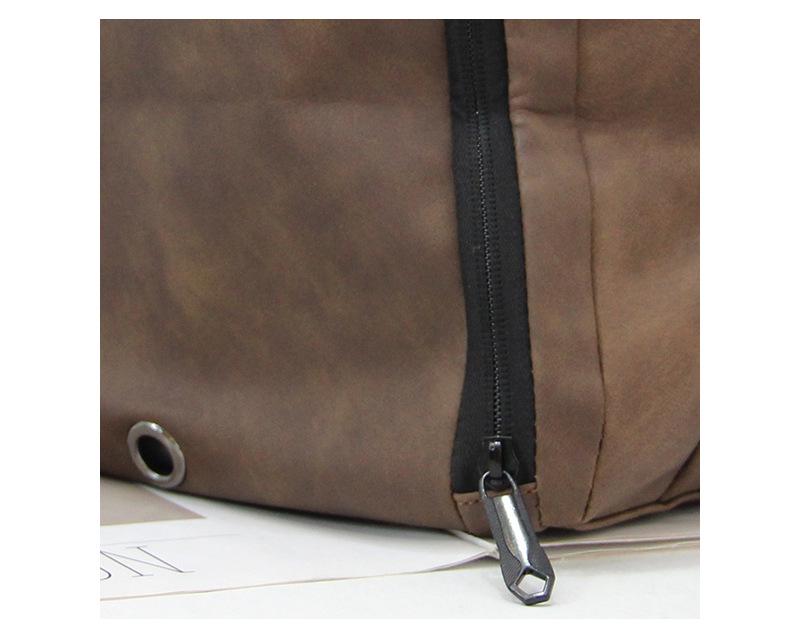 Multifunctional Travel Bag with Independent Shoe Compartment, Dry/Wet Separation, and Shoulder/Messenger Strap