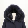 Shiz Madam Women Duck Down Half Jacket With Fox Fur J31752