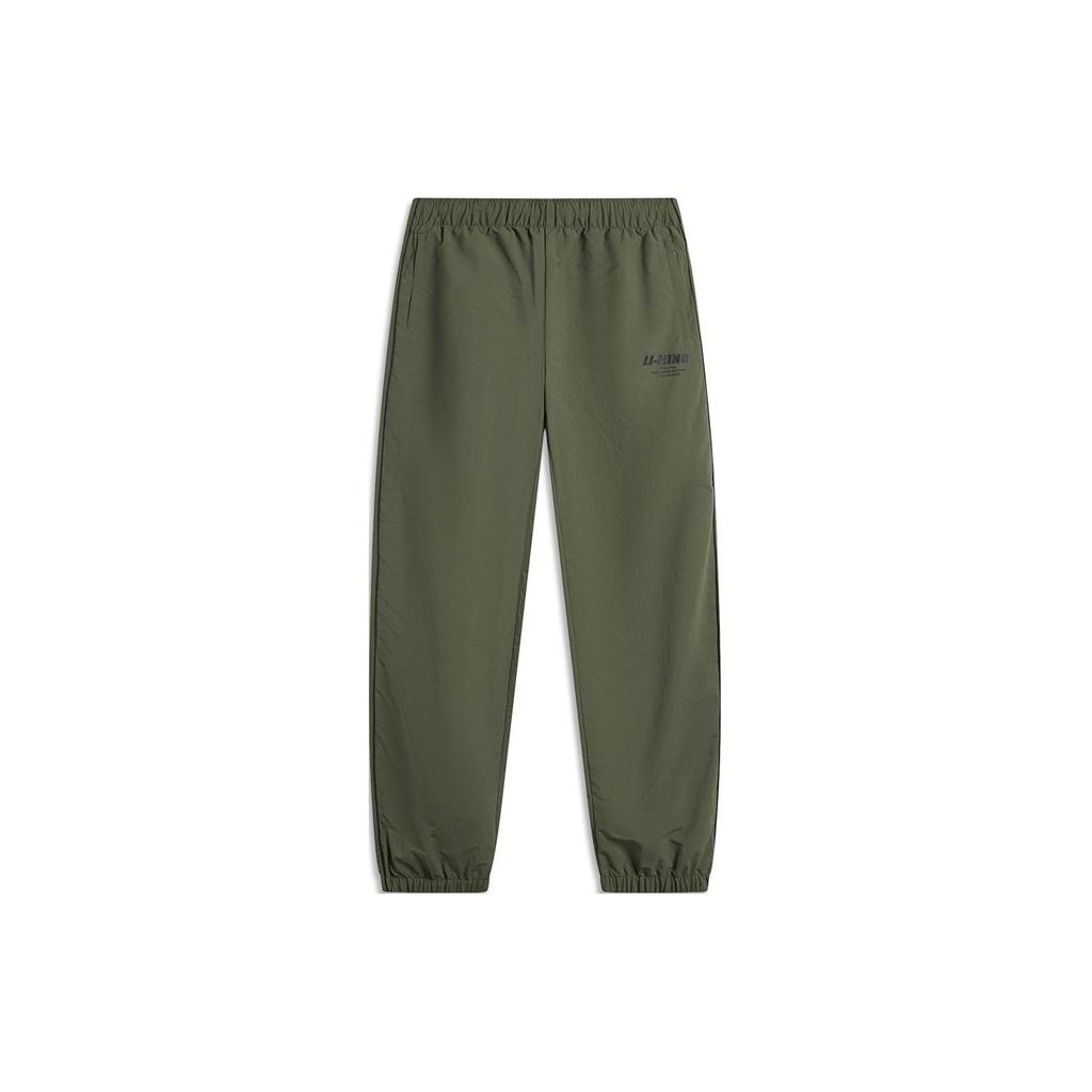 Li Ning Casual Pants Men's Grape Leaf Green AYKU607-5
