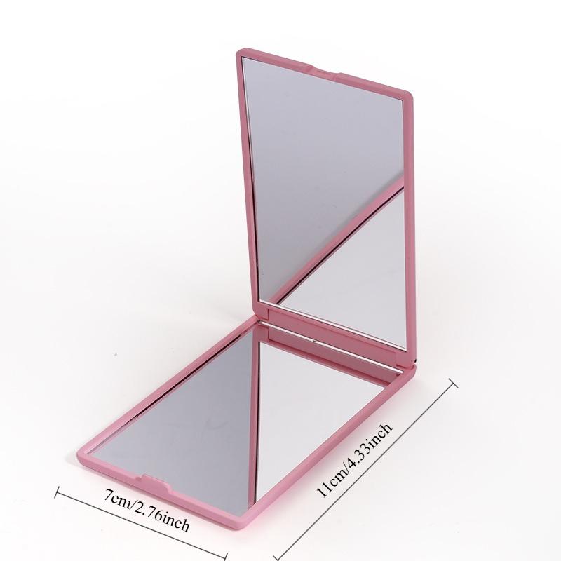 

Handheld Folding Makeup Mirror Portable Mini Pocket Mirror Convenient and Practical for Going Out
