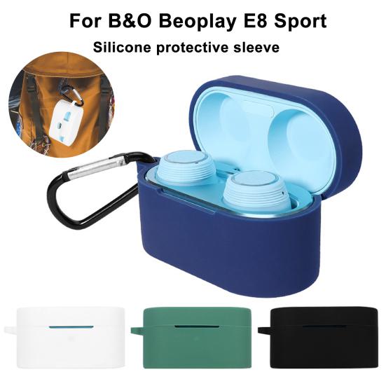 Protective Case with Hook for Bang Olufsen Beoplay E8 Sport Wireless Earphone